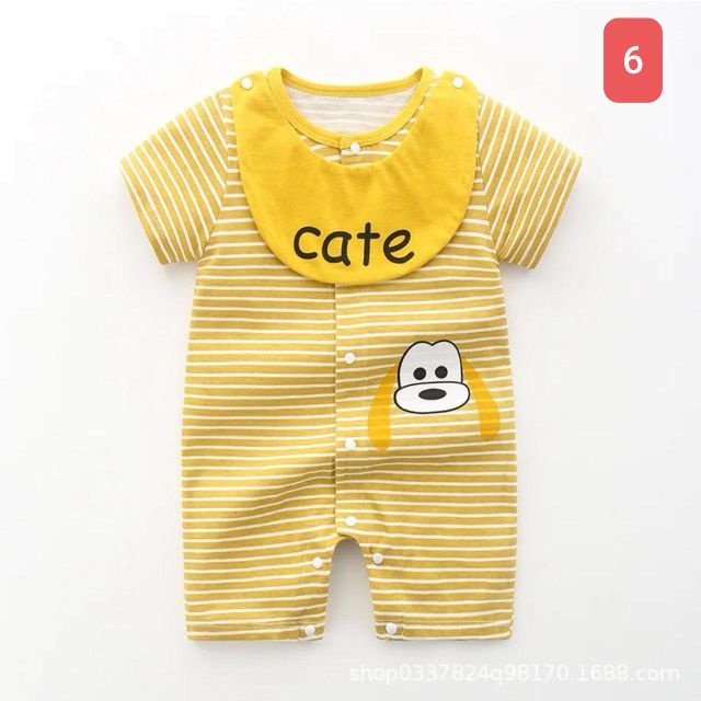 [Xả hàng siêu rẻ] Body thú cực xinh cho bé chất cotton mềm mát hàng Quảng Châu cao cấp