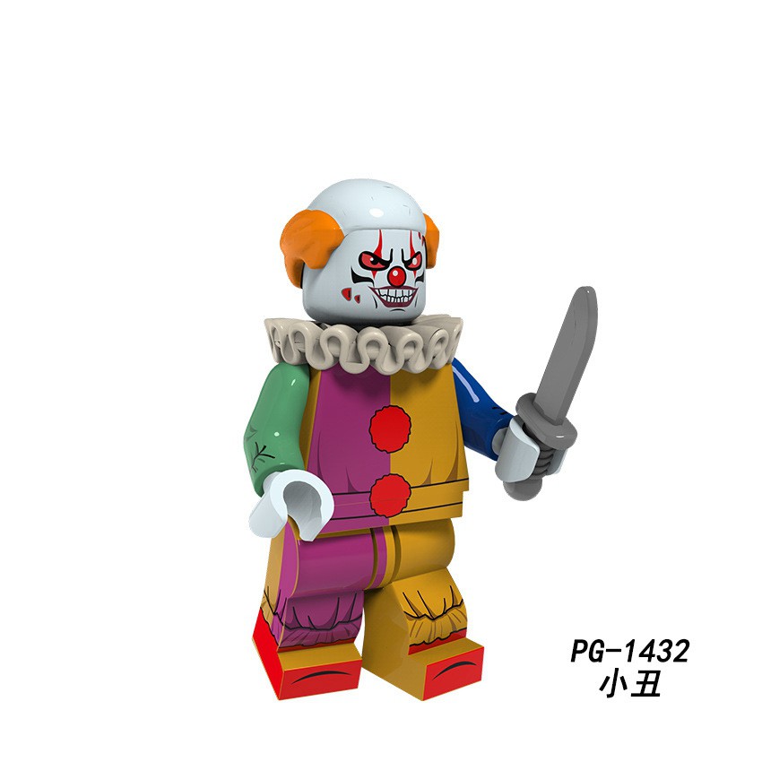 Bộ Đồ Chơi Lắp Ráp Lego Loại Nhỏ Hình Zombie / Ma Cà Rồng / Bí Ngô / Ma Phù Thủy Cho Halloween