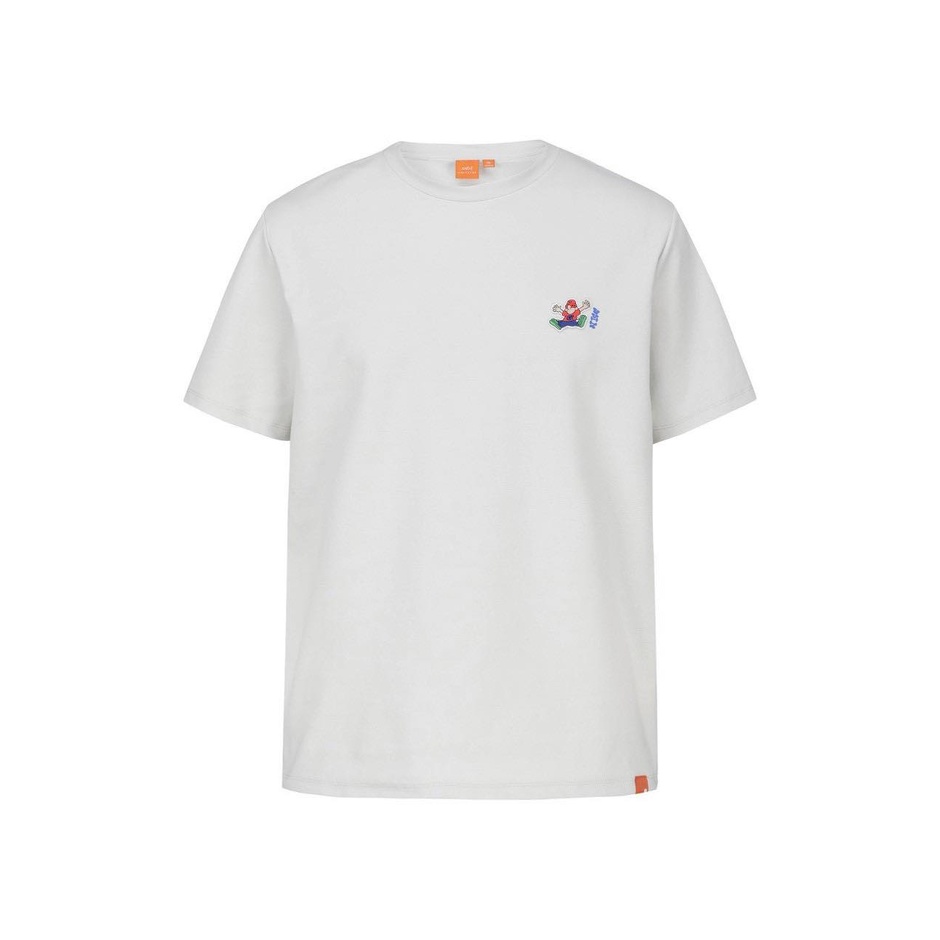 T-shirt And Z x Universe thêu logo ngực xuất Hàn
