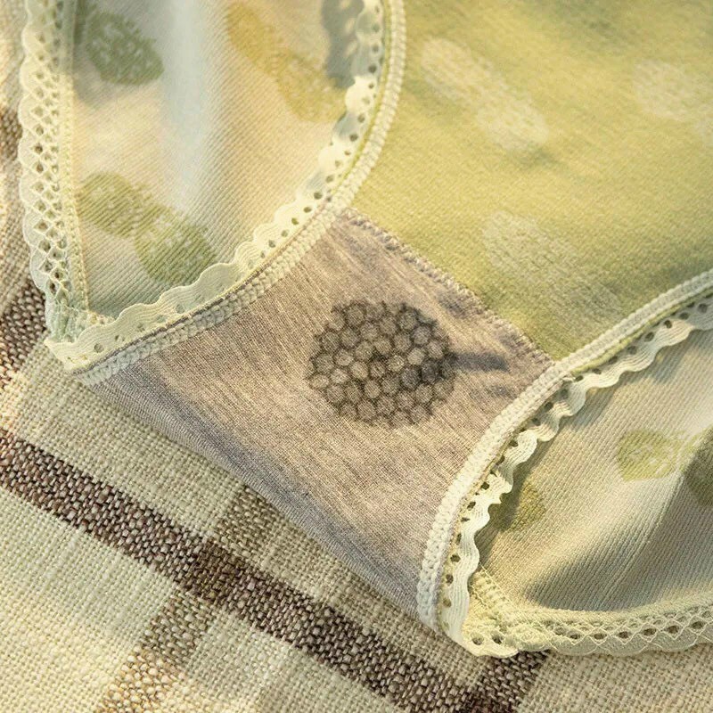 Quần Lót Nữ Cotton Hình Dâu Tây Kháng Khuẩn Tạo Cảm Giác Thoải mái