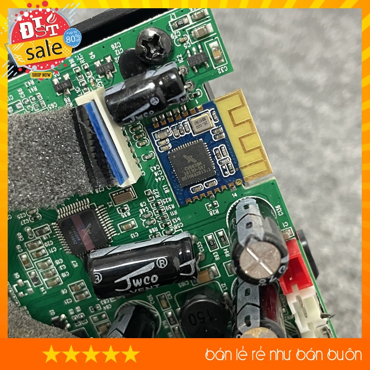 Mạch khuếch đại âm thanh 2.1 RSR TB393-SW chip khuếch đại TAS5731 - Hỗ trợ NFC/Bluetooth/AUX/OPTICAL bàn phím cảm ứng