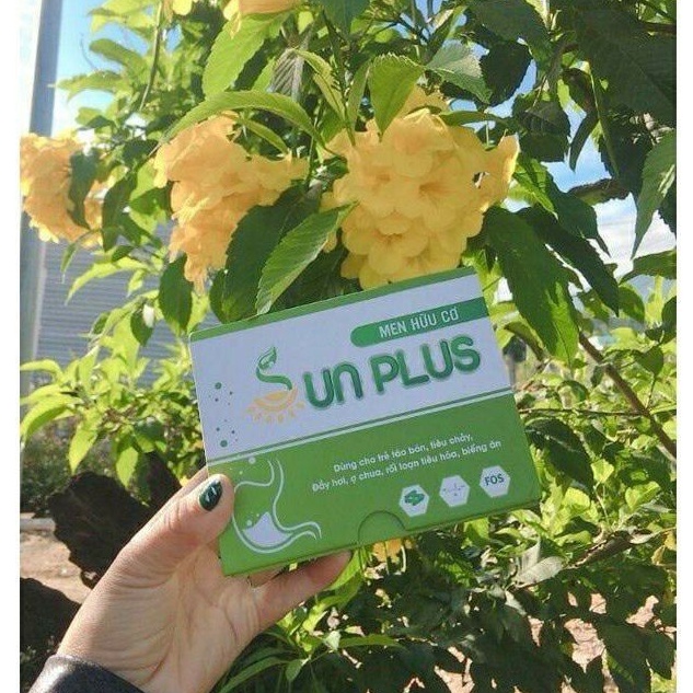 Men sống hữu cơ Sunplus chính hãnh 100%