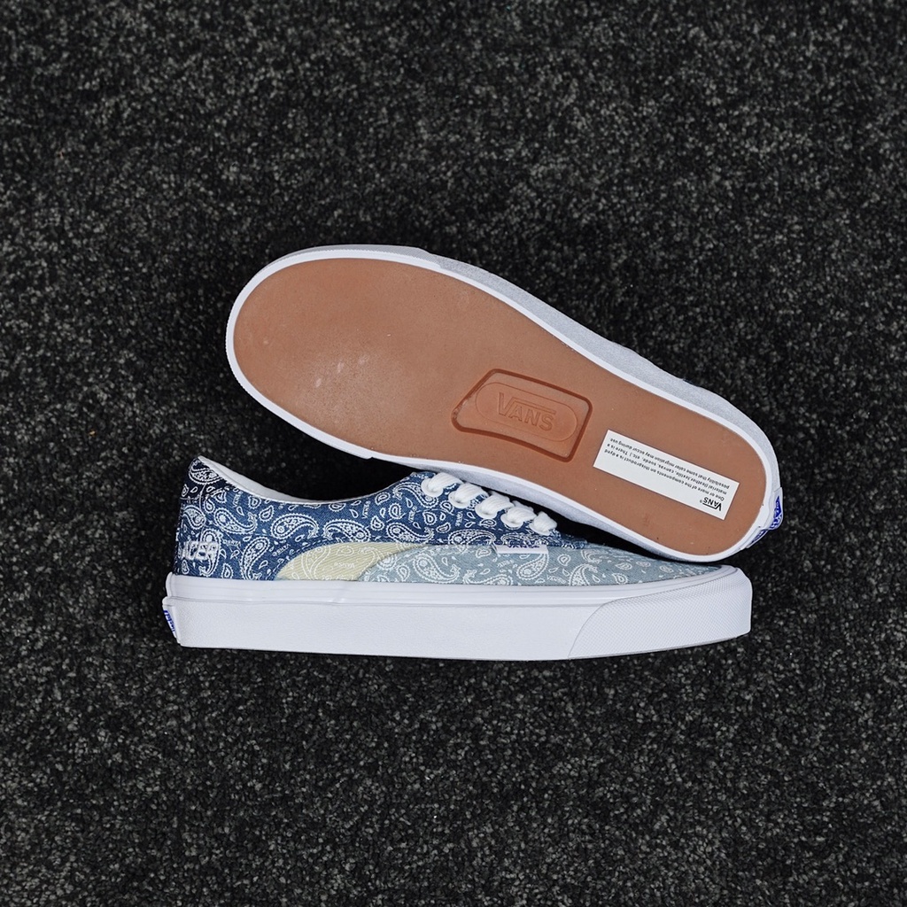 Giày Thể Thao Vải denim Họa Tiết vans cashew Cá Tính