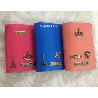 Passport cover - ví hộ chiếu khắc tên