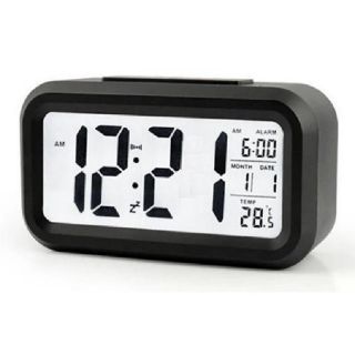 Đồng hồ báo thức điện tử để bàn màn hình lcd đa chức năng: thời gian, lịch, báo thức,lớp