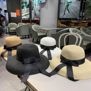 Nón Cói Nữ Chuông Lồng Đèn Hội An Mũ Cói Thắt Ruy Băng Vintage