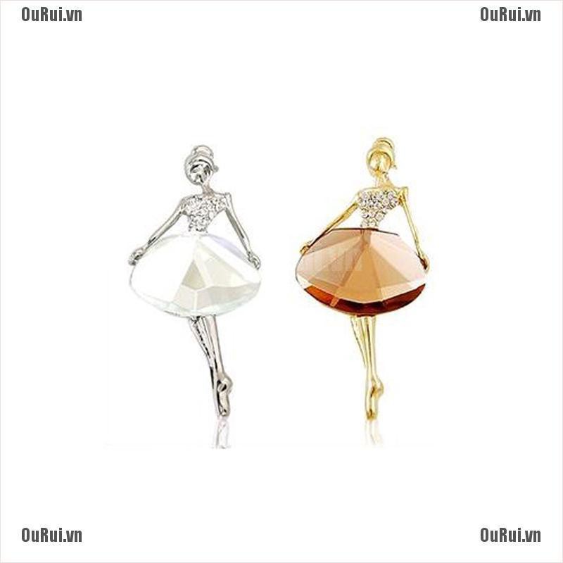 (FCC) Giày Múa Ba Lê Đế Bằng Đính Đá Thời Trang