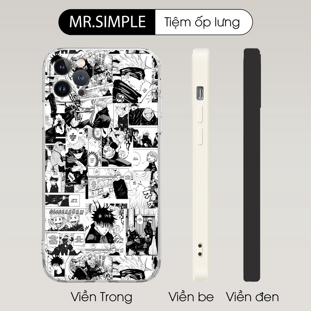 Ốp Lưng Jujutsu kaisen manga  collage iphone case  Cho Apple 12promax 11pro Xr I8 I7Plus 12 Mini PAP20211051