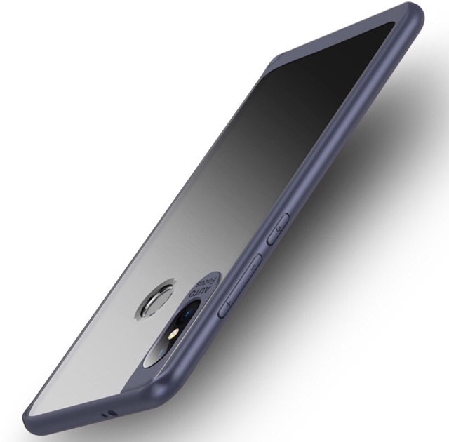 Ốp lưng Xiaomi Redmi Note 5 Pro Mặt Kính - Viền Nhựa dẻo Auto Focus