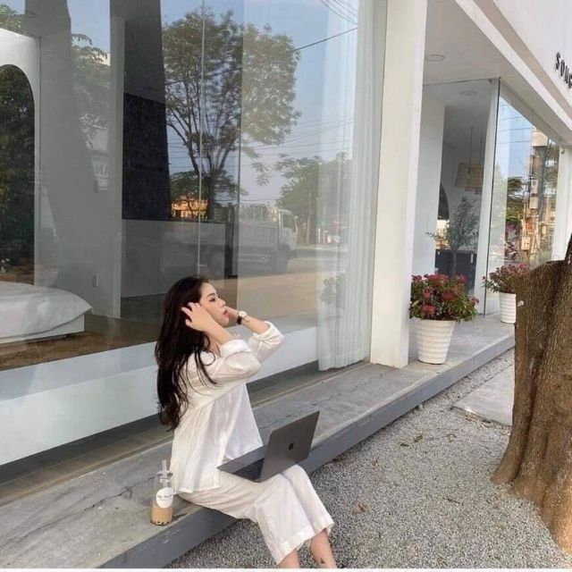 [ BAO ĐẸP] set áo sơmi quần suông ⚡HÀNG SẴN ⚡CÓ HÌNH THẬT SSQD988 | BigBuy360 - bigbuy360.vn