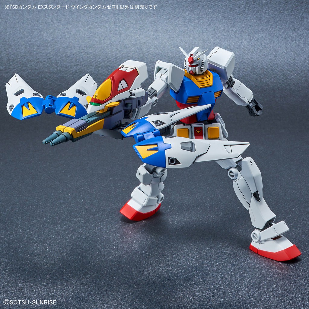 Mô Hình Gundam SD Ex Standard Wing Zero Bandai Đồ Chơi Lắp Ráp Anime Nhật