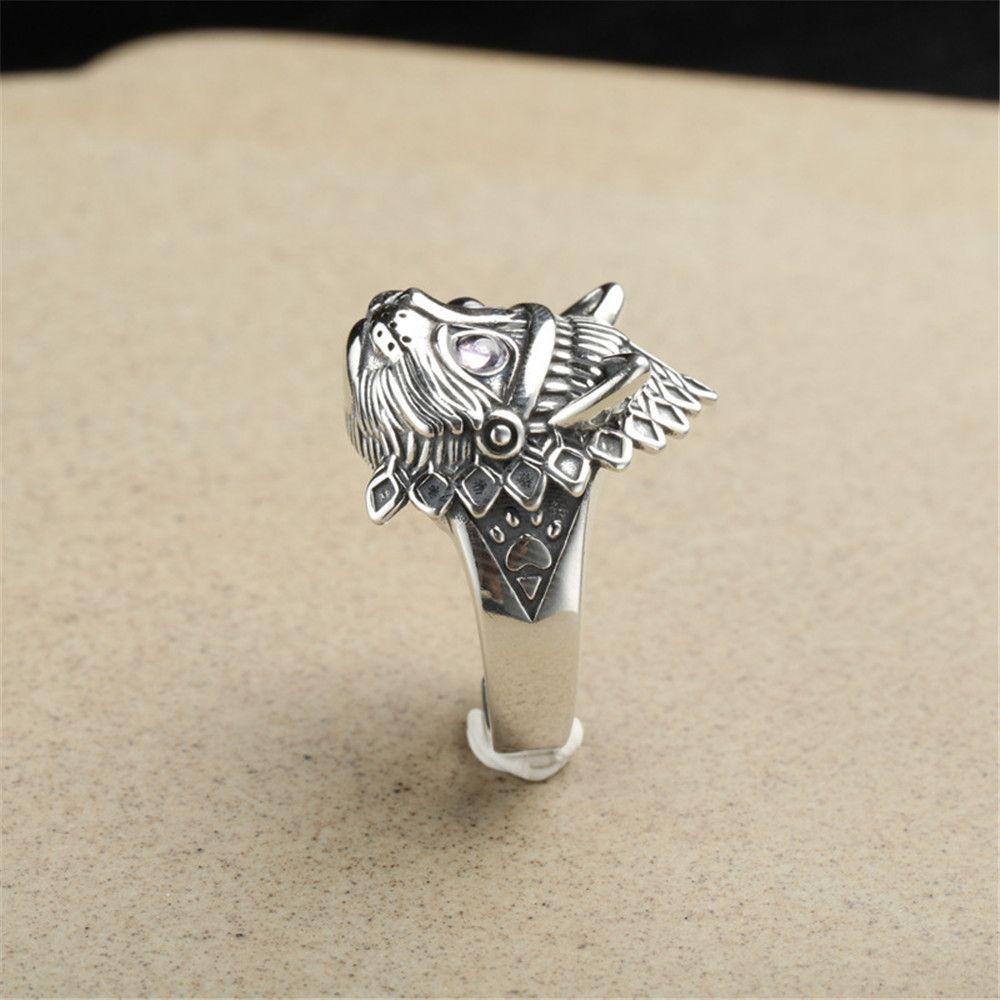 DIACHAVN Nhẫn Đính Hôn Nữ Thiết Kế Tối Giản Phong Cách Gothic