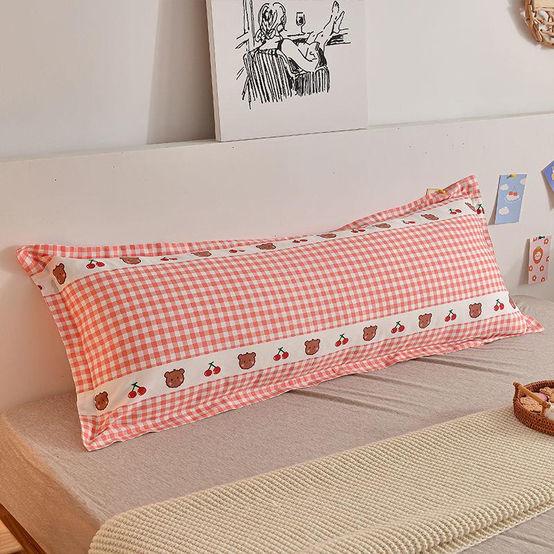 Vỏ Gối Dài Chất Liệu Cotton Kích Thước 1.2 / 1.5 / 1.8m Plus