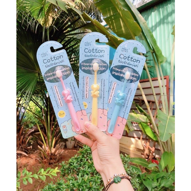 [Lông Tơ Siêu Mềm] Bàn Chải MINI SOFT Đánh Răng Cho Bé