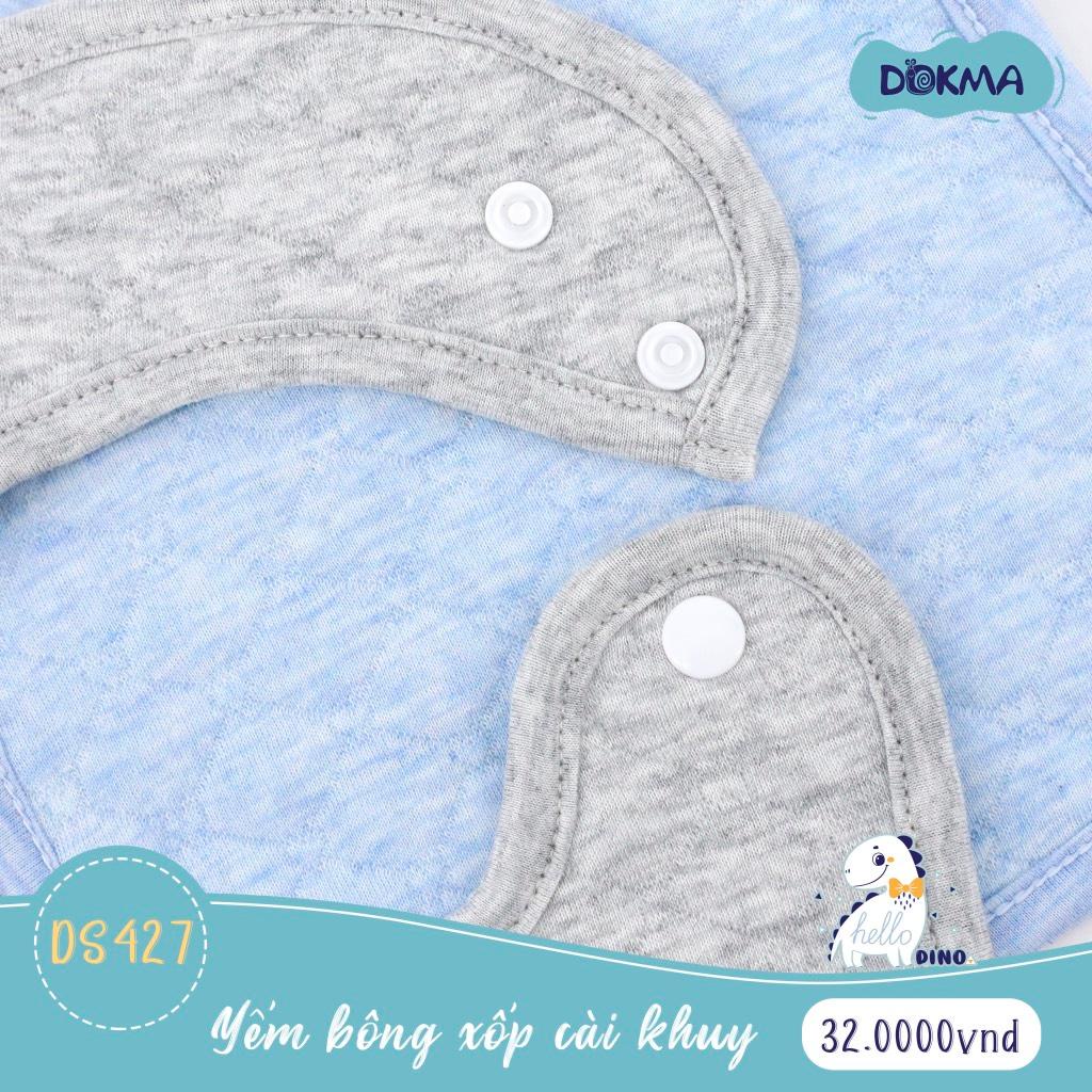 Yếm trần bông cài khuy Dokma