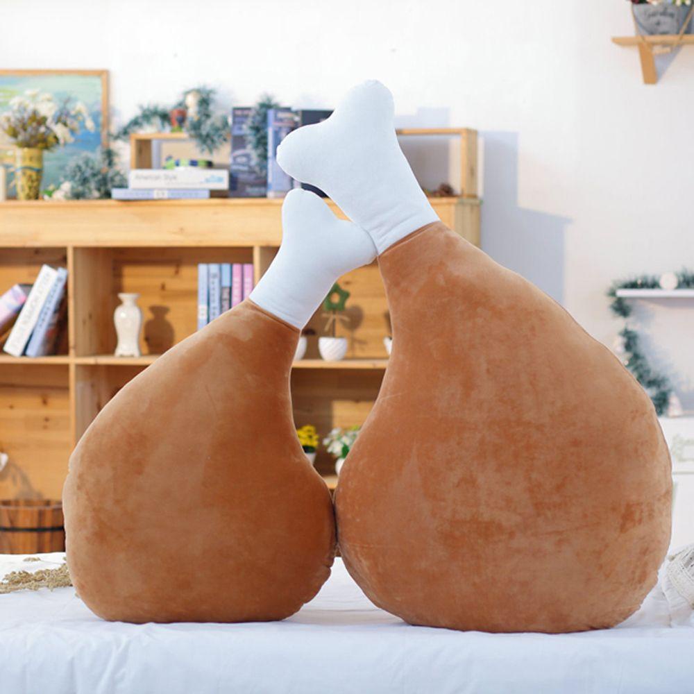 LILYES Gối Nhồi Bông Hình Gà Trống Mềm Mại 15 / 40 / 60cm