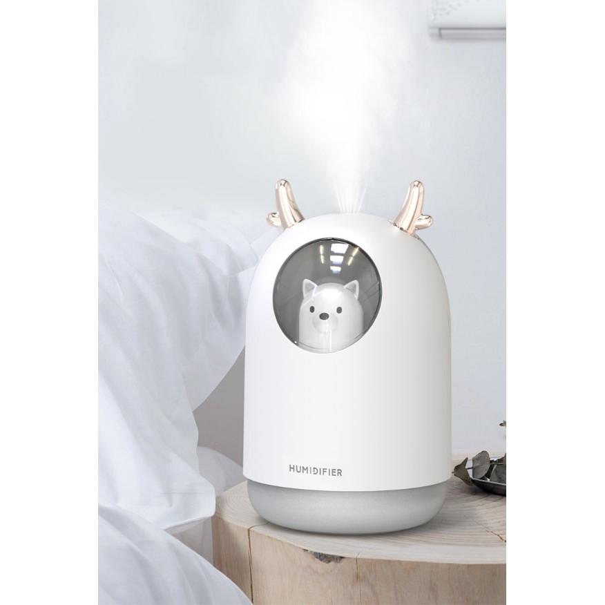 Máy phun sương tạo ẩm cúc cu siêu cấp dễ thương Meng Chong Humidifier