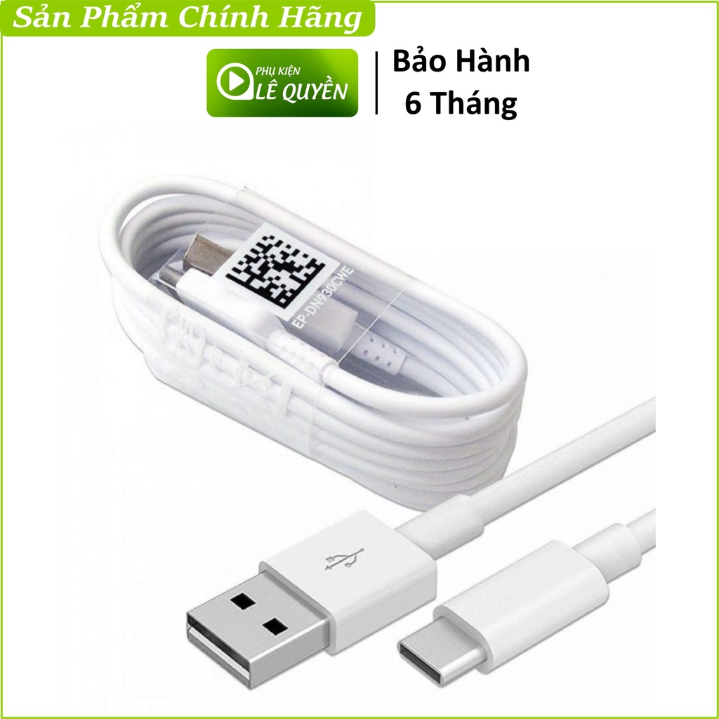 Cáp Sạc Type C Samsung S8, S8+, S9, S9+, Note 8, Note 9 Chính Hãng Bảo Hành 6 Tháng