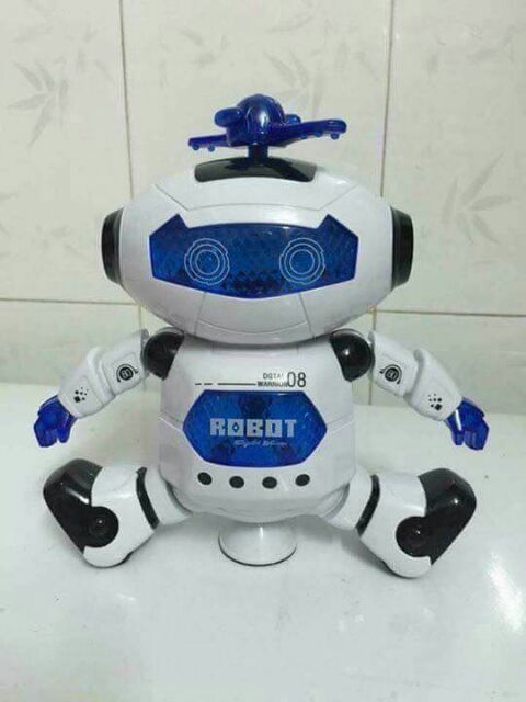 Robot tosy có nhạc quay 360 độ