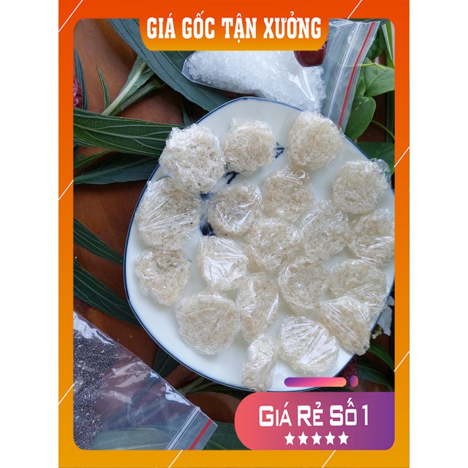 [GIÁ TẠI XƯỞNG- HÀNG NGUYÊN CHẤT] 50gr Yến sào vụn Nguyên chất +🎁 kèm nguyên liệu Cung Đình