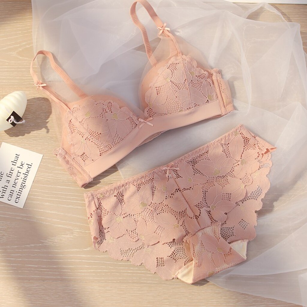 Bộ đồ lót ren sexy gợi cảm không gọng đẹp cao cấp, bộ trang phục nội y phối ren nâng ngực quyến rũ cho nữ LOT515 | BigBuy360 - bigbuy360.vn