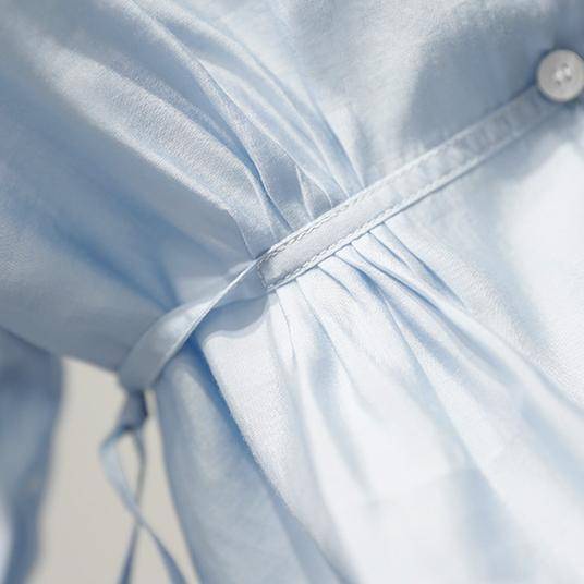 Đầm Chiffon Cổ V Dáng Rộng Chiết Eo Phong Cách Hàn Quốc Thời Trang Xuân Hè Cho Nữ Lunar | BigBuy360 - bigbuy360.vn