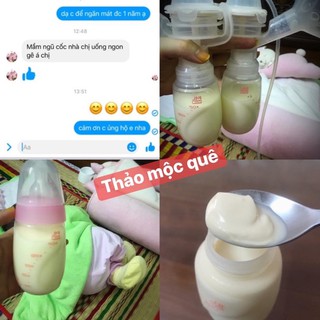 [ MẪU MỚI ] Ngũ Cốc Dinh Dưỡng Thảo Mộc Quê Không Chất Bảo Quản Hương Vị Thơm Ngon Dễ Uống 500g