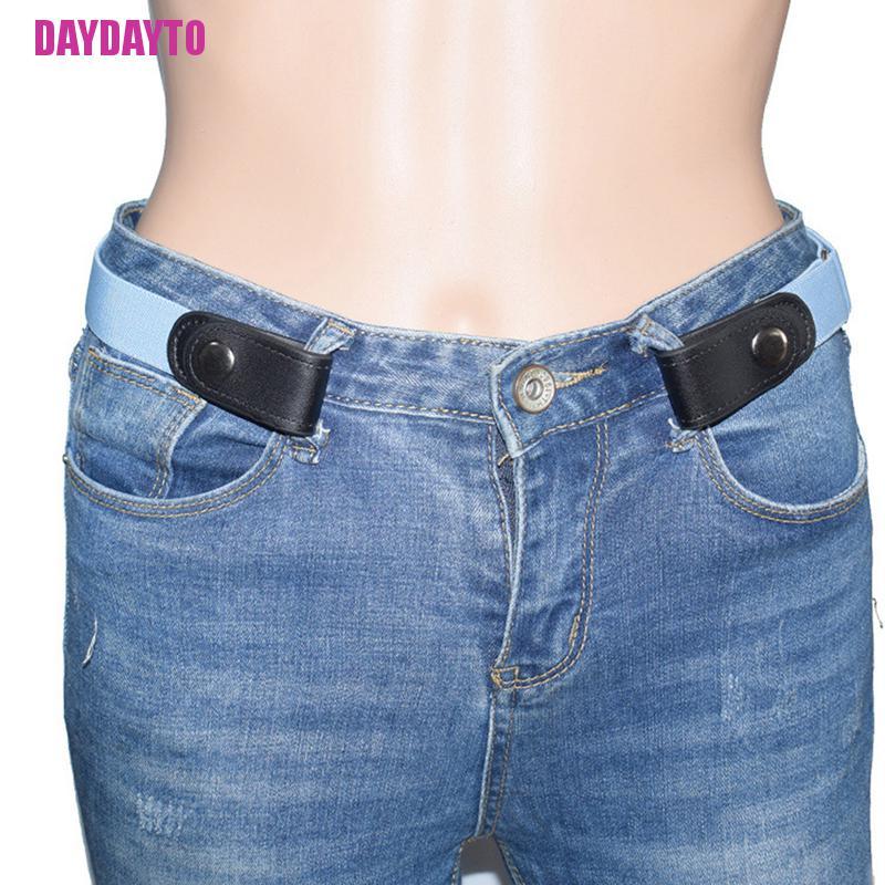 [DAYDAYTO] Thắt Lưng Co Giãn Vô Hình Không Có Khóa Cho Quần Jean No Bulge Hassle