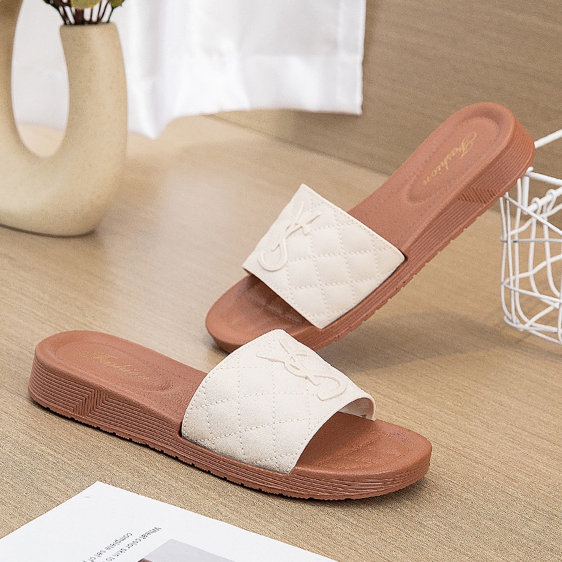 Dép Sandal Đế Bằng Chống Trượt Thời Trang Mùa Hè Phong Cách Mới Cho Nữ