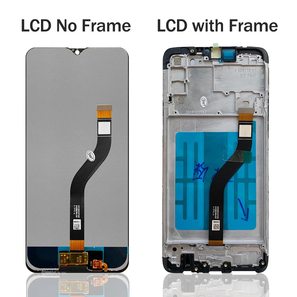 Đối với Samsung Galaxy A20s A207 A2070 SM-A207F Màn hình cảm ứng LCD Màn hình số hóa Thay thế lắp ráp