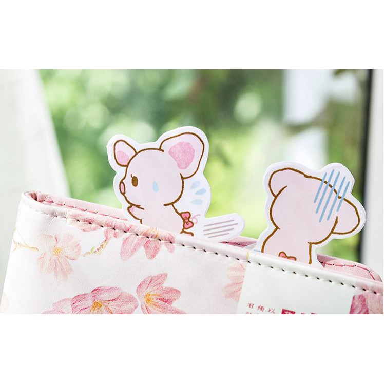 Bộ 46 Sticker Hàn Quốc hình lợn xinh dán trang trí E32