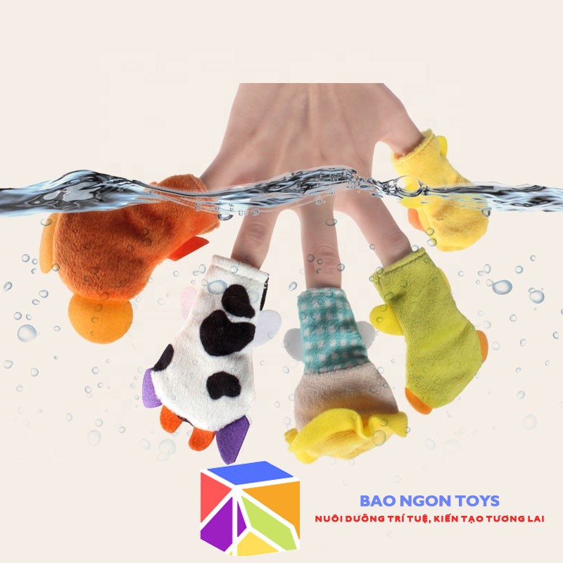 RỐI NGÓN TAY KỂ CHUYỆN CHO BÉ - BAO NGON TOYS