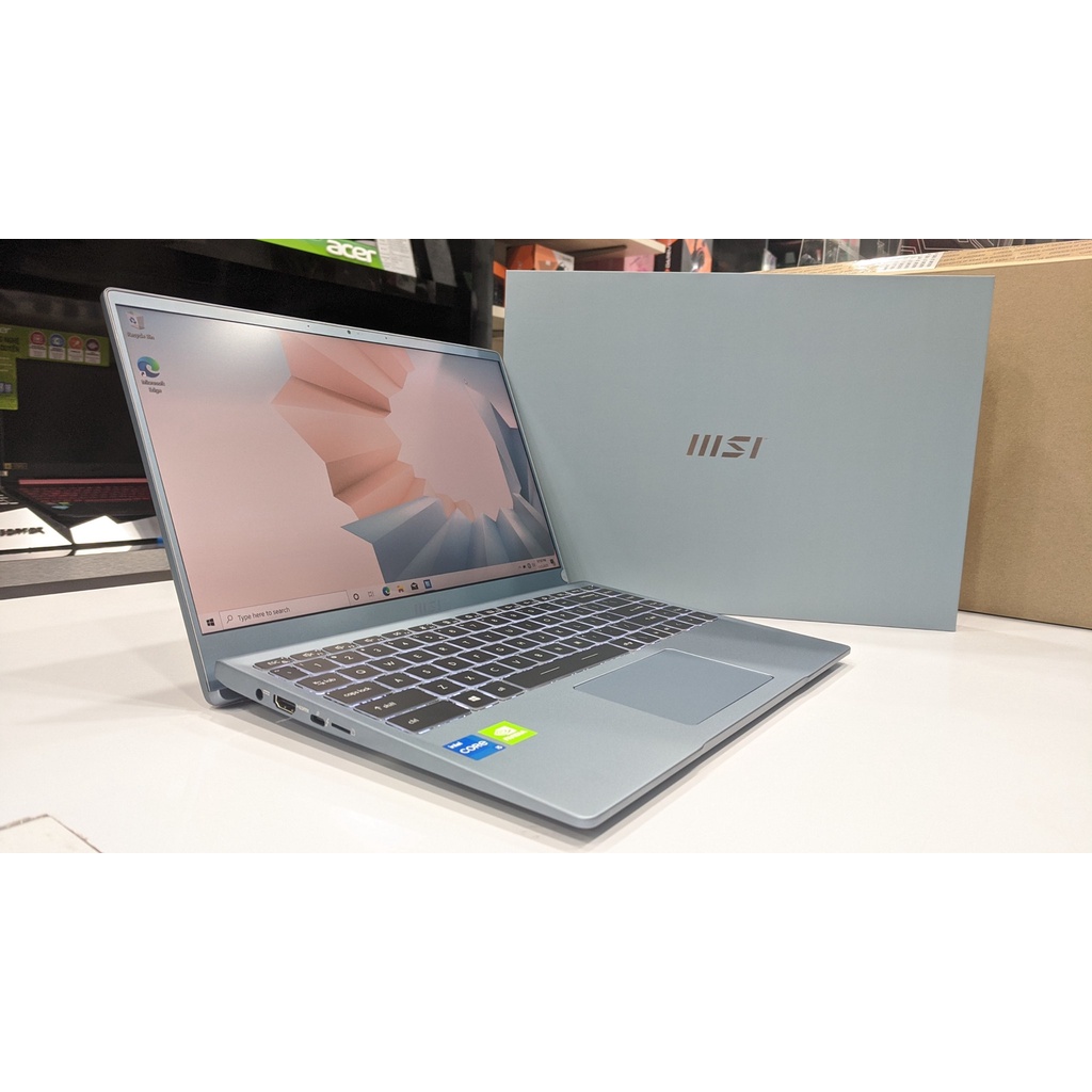 Laptop Modern 14 B11MO 682VN nhẹ mà đẹp (Blue Stone) - Laptop văn phòng thiết kế cao cấp | BigBuy360 - bigbuy360.vn