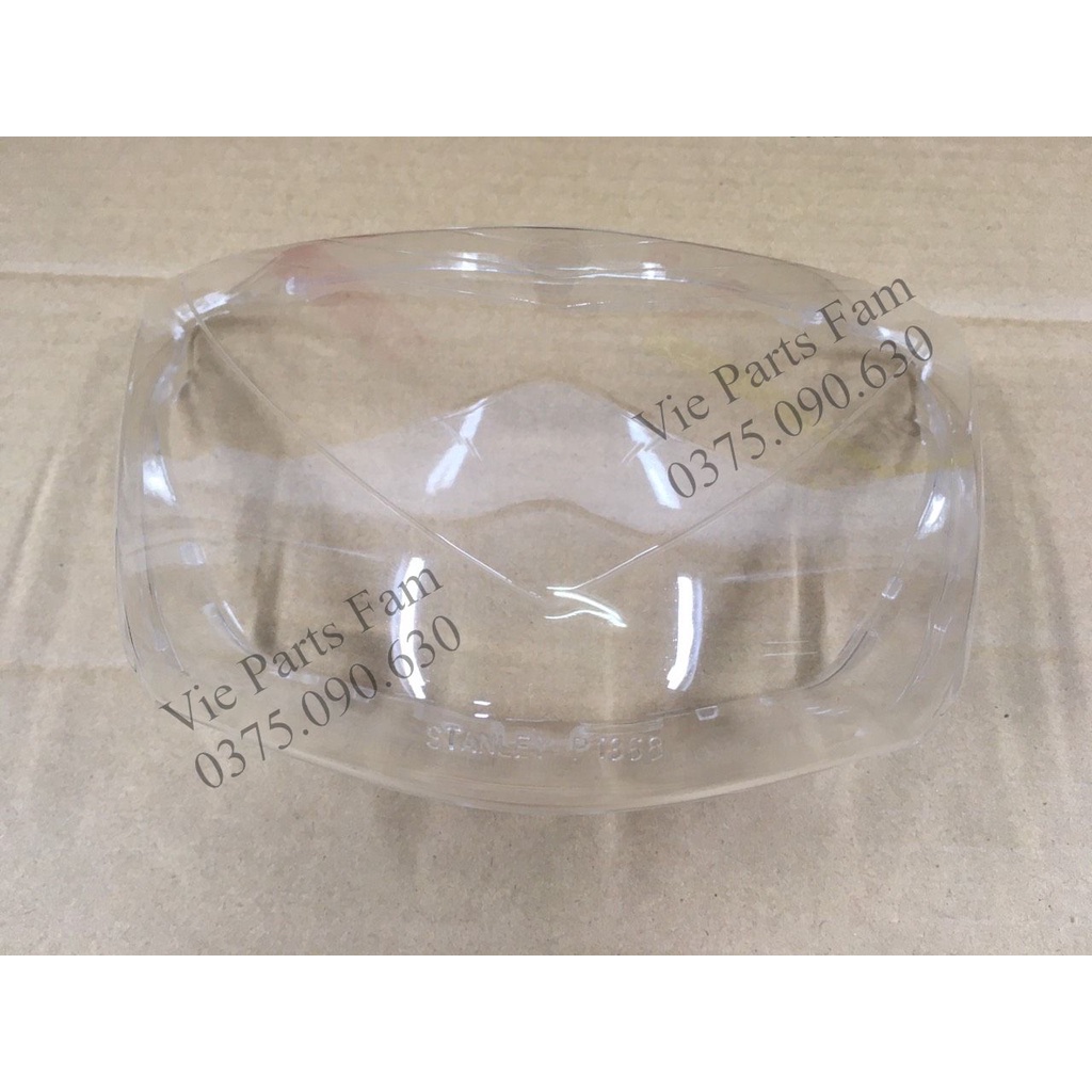 Mica Mặt Kính / Mặt Kiếng Đèn Pha Wave A100 / Wave cá 100 / Wave S100, Chất Liệu Bằng Mica Cao Cấp