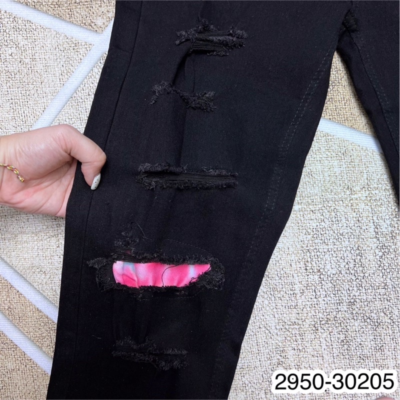 Quần Jeans Nam AMR Vá Màu Cao Cấp - Quần Bò Đẹp AMR 2022