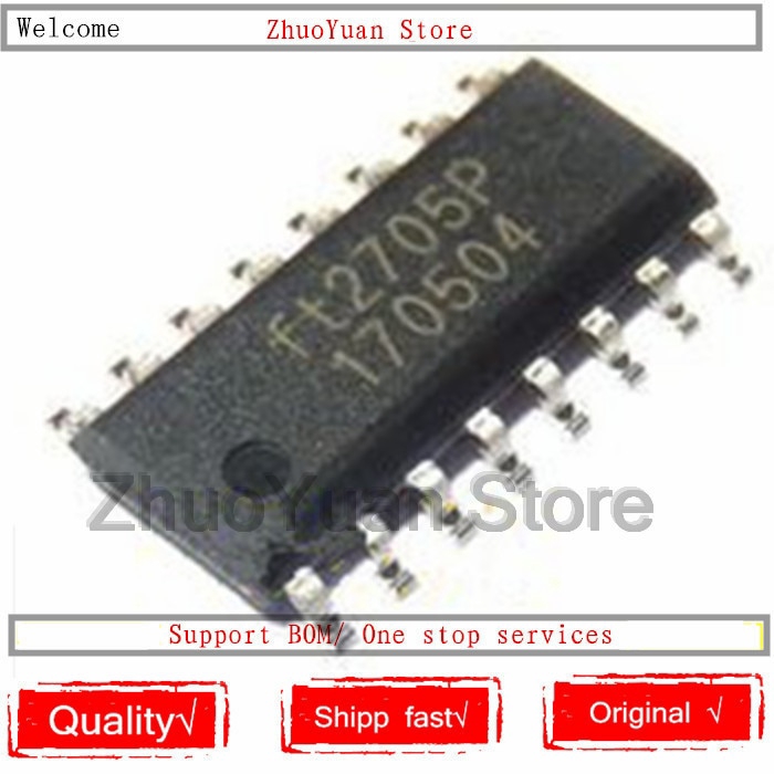 Chip IC Mới Chính Hãng FT2705P FT2705 SOP-16 IC 1 Cái
