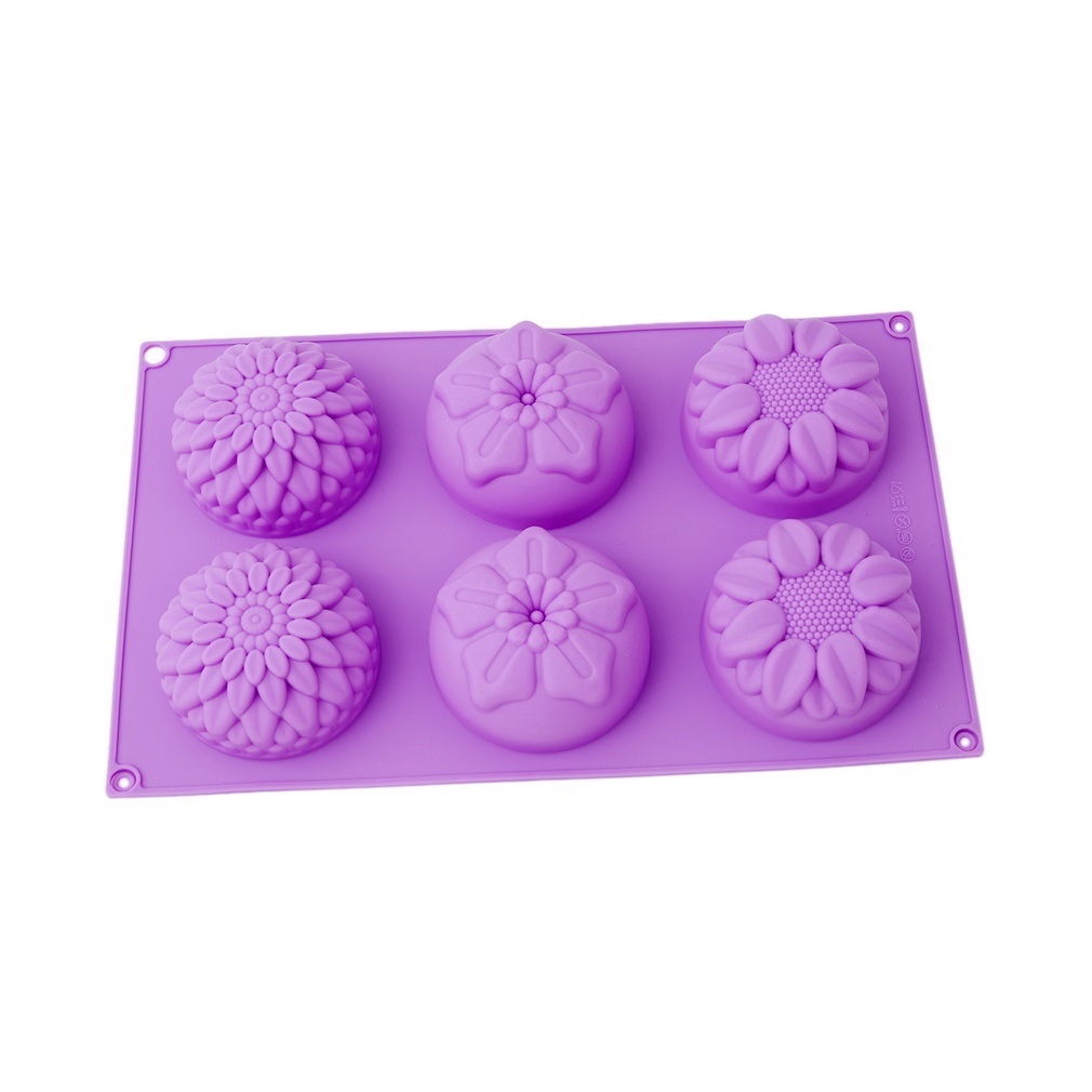 Khuôn silicon làm bánh cupcake tạo hình hoa hướng dương