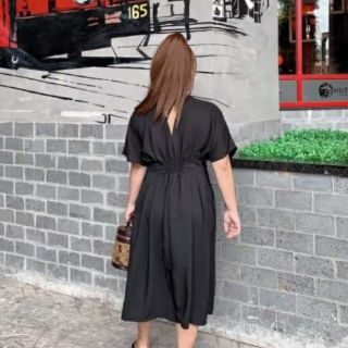 ĐẦM XẾP LI EO BIGSIZE VINTAGE