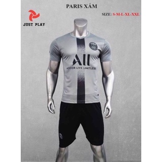 Bộ đồ thể thao Paris Xám - dày dặn - xịn xò