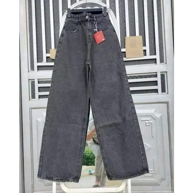 [ Rẻ vô địch ] Quần jean ống rộng dành cho nữ