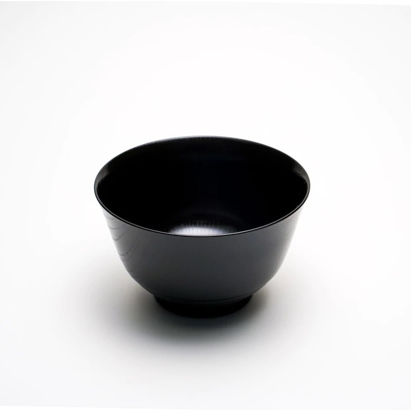 Chén Cơm Melamine Màu Đen