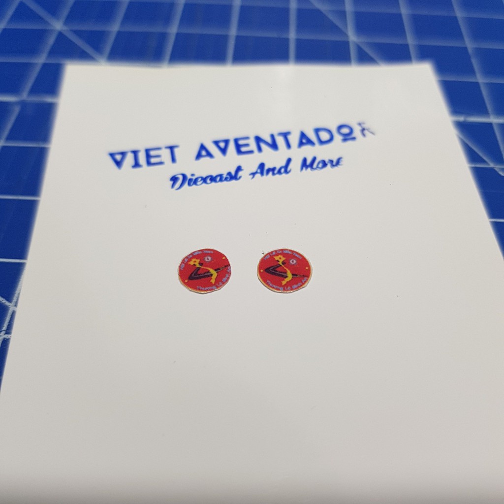 Tem đăng kiểm cho xe ô tô mô hình