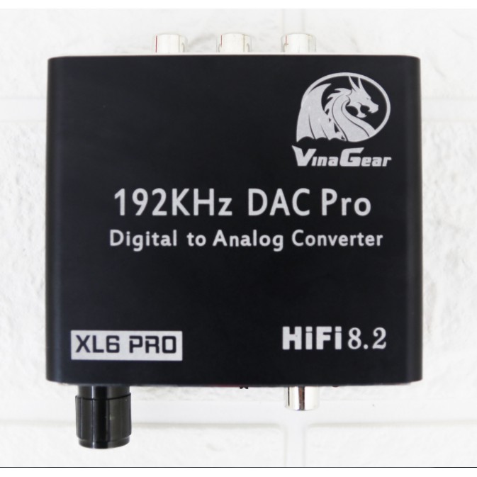 BỘ CHUYỂN ĐỔI ÂM THANH DIGITAL SANG ANALOG VINAGEAR XL6 PRO CHÍNH HÃNG