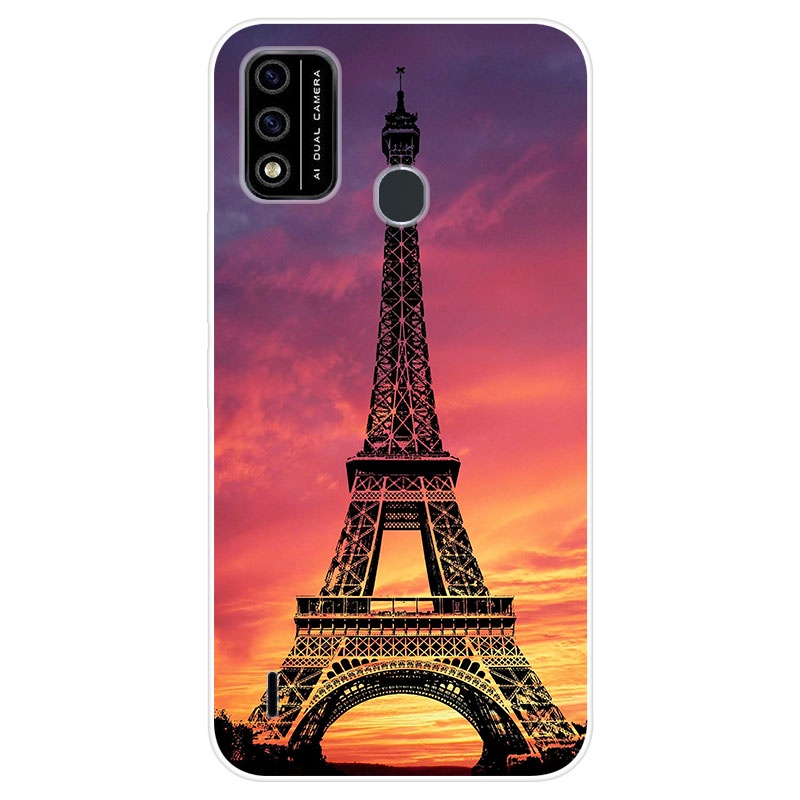 Ốp Điện Thoại TPU Silicon Mềm Họa Tiết Hoạt Hình Cho Itel A48 itelA48