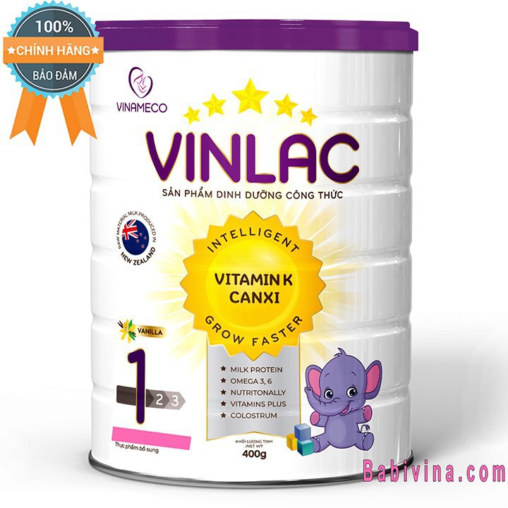 Sữa Bột Vinlac 1 400g