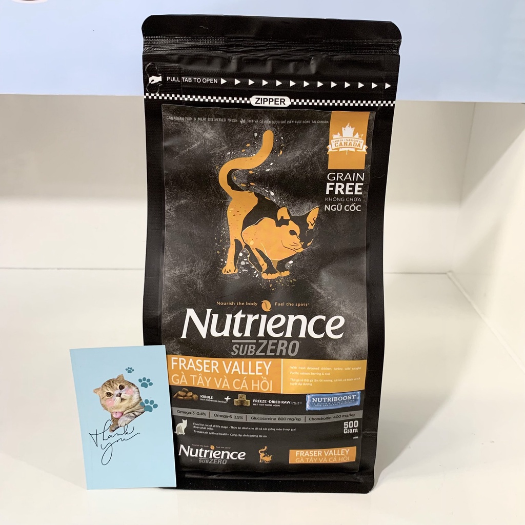 Hạt Nutrience Subzero Cho Mèo Con Và Mèo Lớn [Nhập Khẩu Canada]