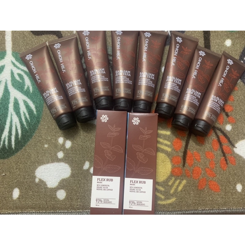 GEL XƯƠNG KHỚP UYAN NOMO RUB FLEX Siberian Kem xoa giảm đau xương khớp