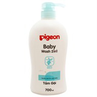 Sữa tắm gội toàn thân cho bé Pigeon Baby Wash 2in1 700ml