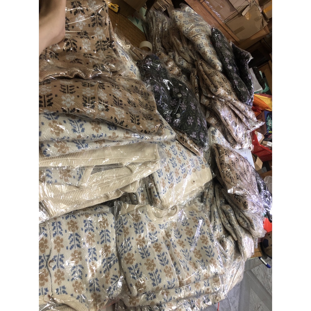 Áo khoác len Cardigan vintage