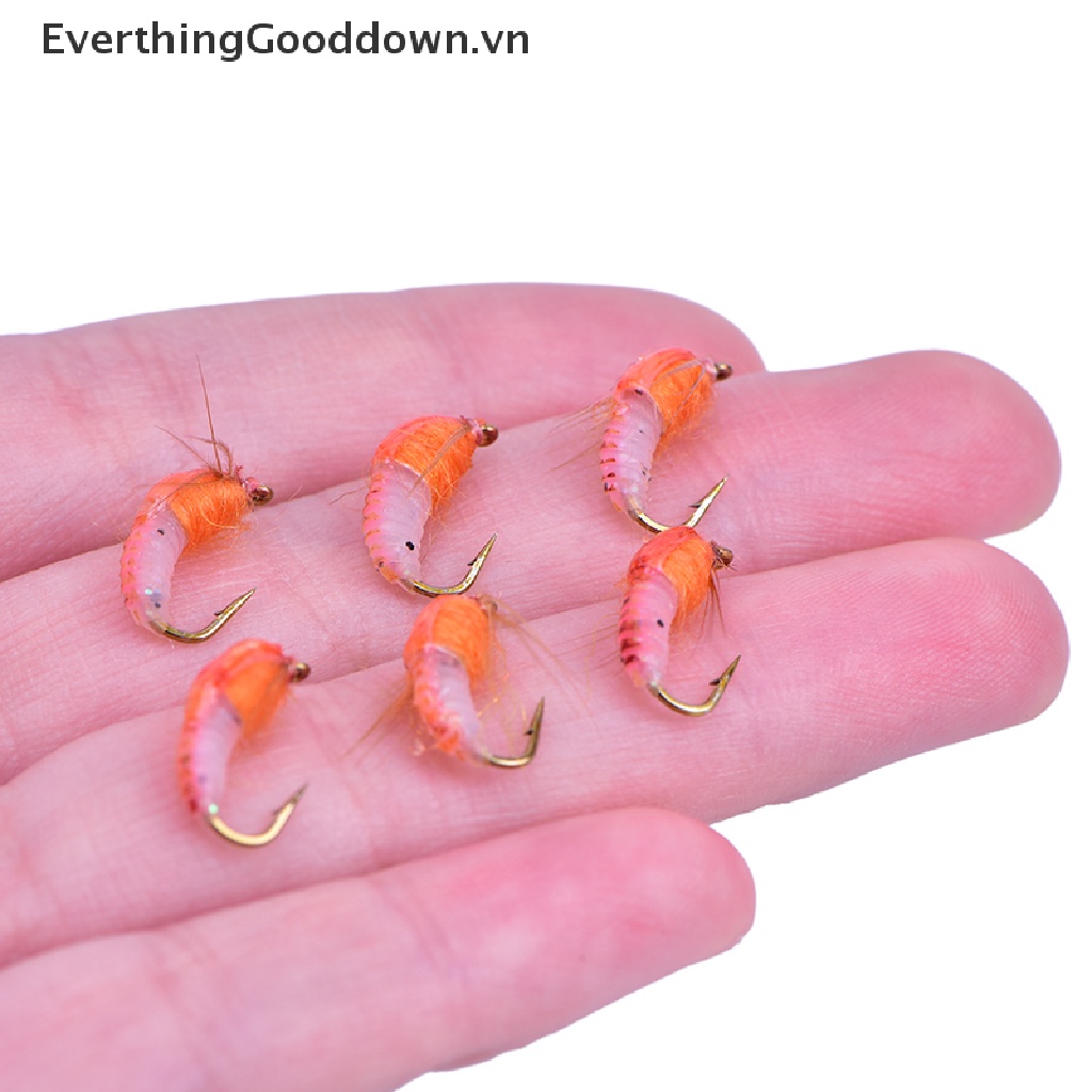 Hộp 6 Mồi Câu Cá Giả Côn Trùng